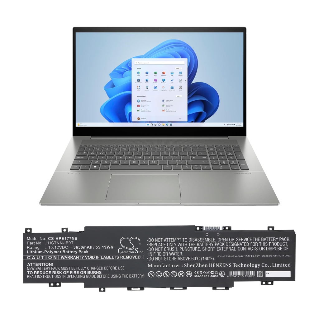 Bateria do notebooków HP CS-HPE177NB