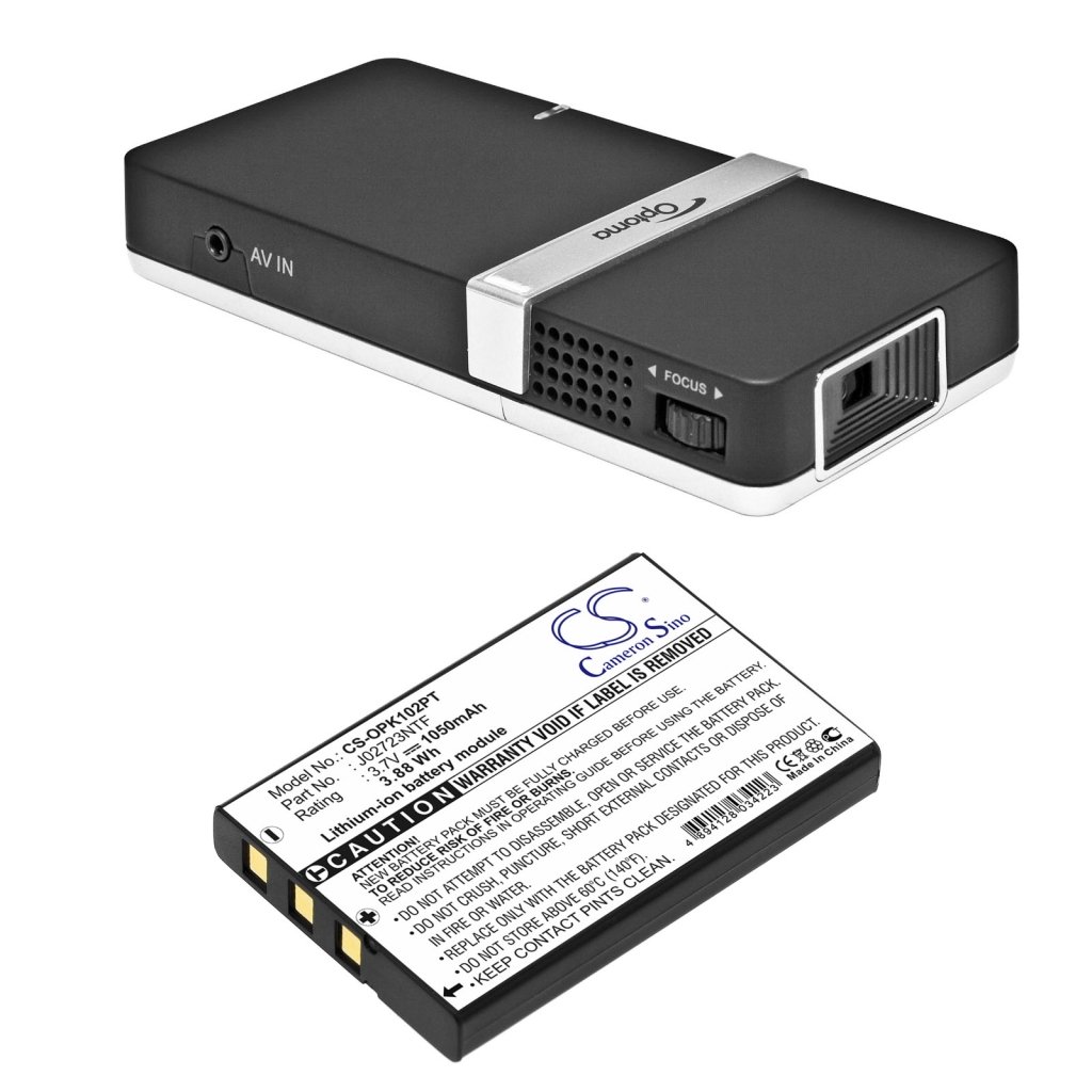 Baterie do projektora Optoma PK101 Pico Pocket Projector