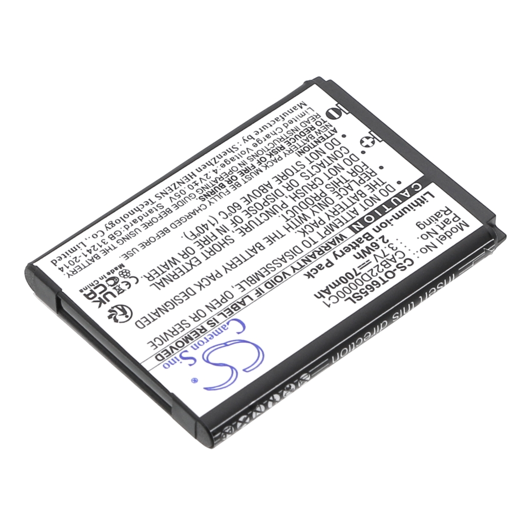 Mobile Phone Battery Alcatel One Touch 2010D