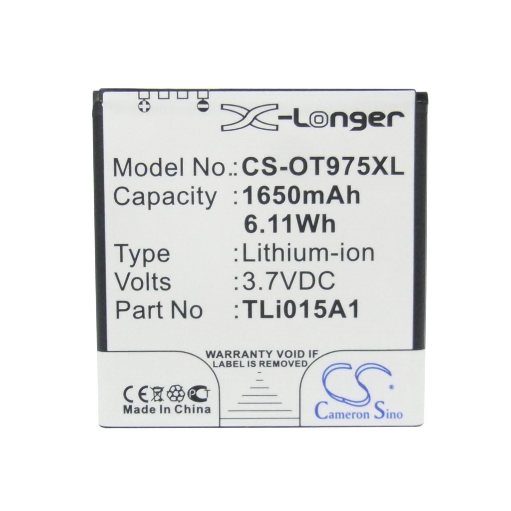 Mobile Phone Battery Alcatel One Touch 975N
