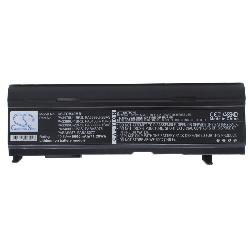 Notebook battery Toshiba Satellite M105-S3084