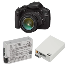 Compatible battery replacement for Canon LP-E8