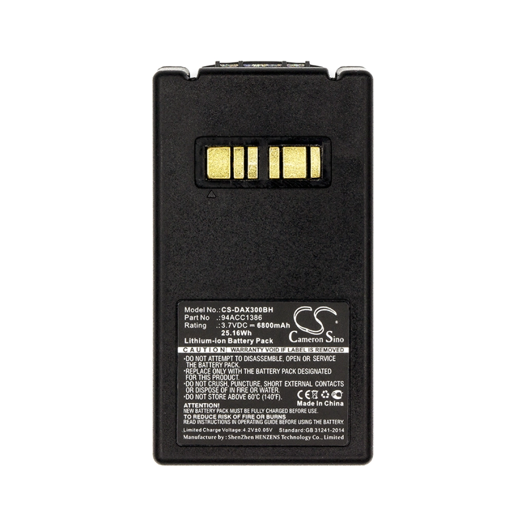 BarCode, Scanner Battery Datalogic Falcon X4