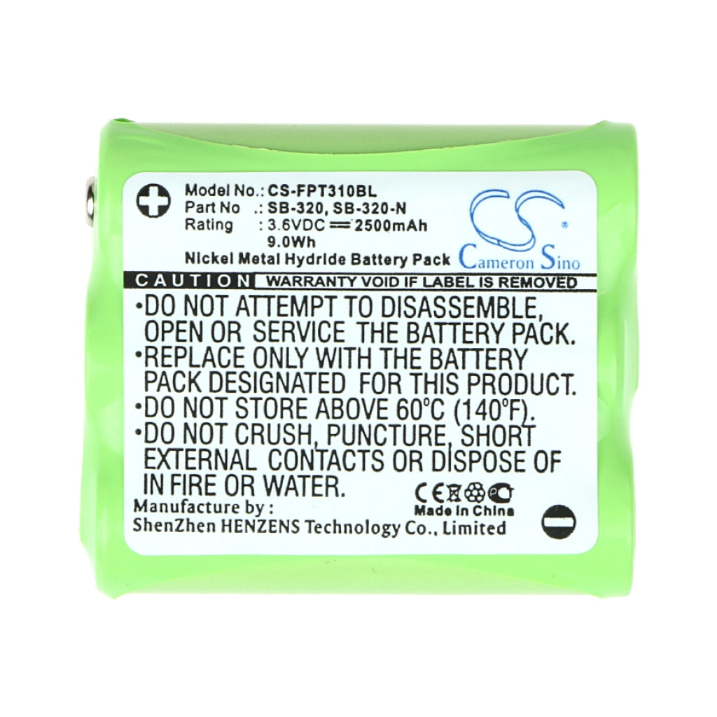 BarCode, Scanner Battery PSC CS-FPT310BL