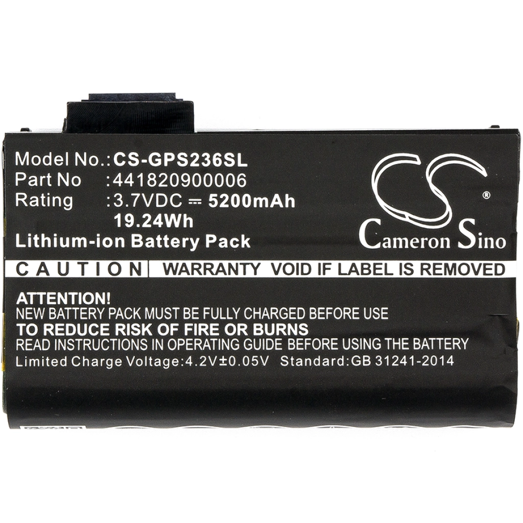 BarCode, Scanner Battery Nautiz CS-GPS236SL