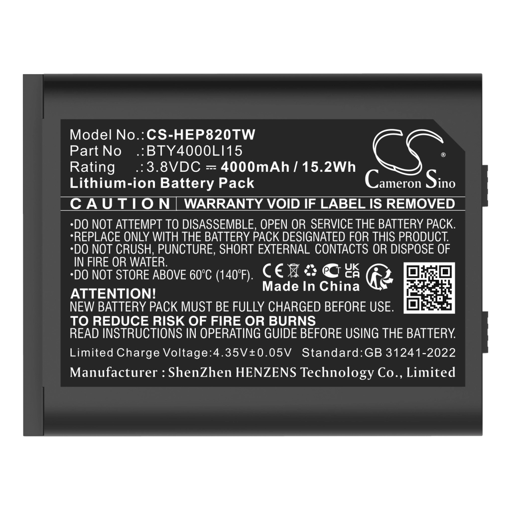 Two-Way Radio Battery Td tech CS-HEP820TW