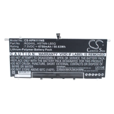 Compatible battery replacement for HP 734746-221,734746-421,734998-001,HSTNN-DB5Q,HSTNN-LB50...