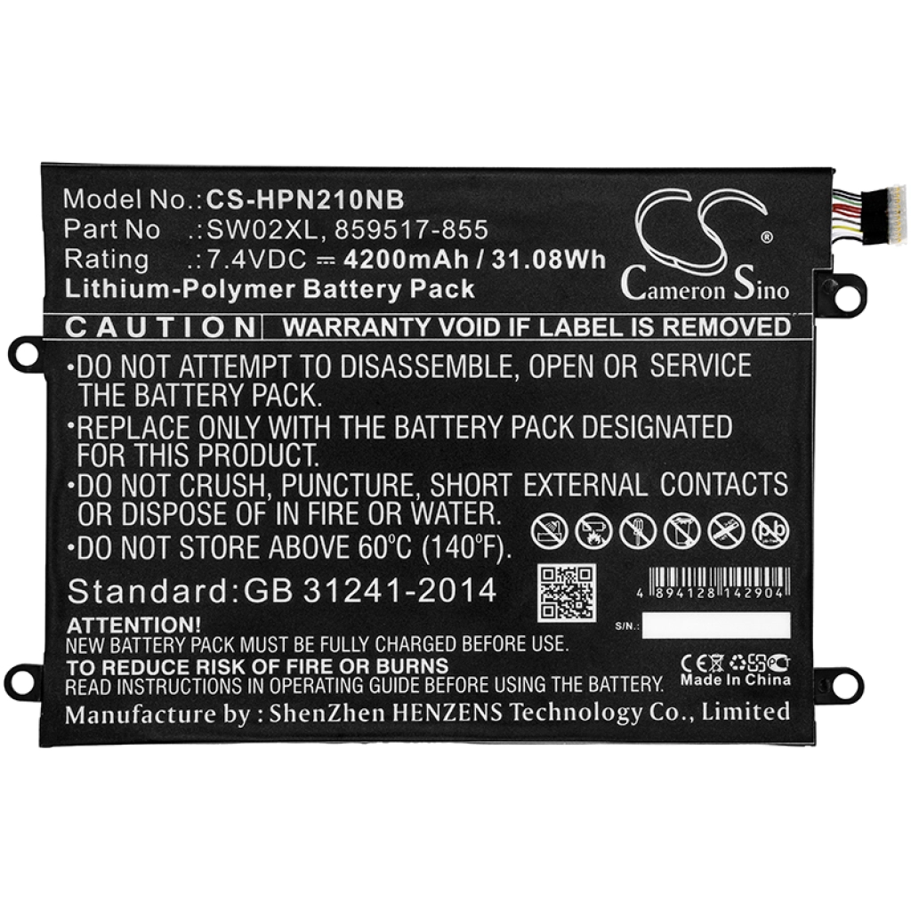 Bateria do notebooków HP CS-HPN210NB