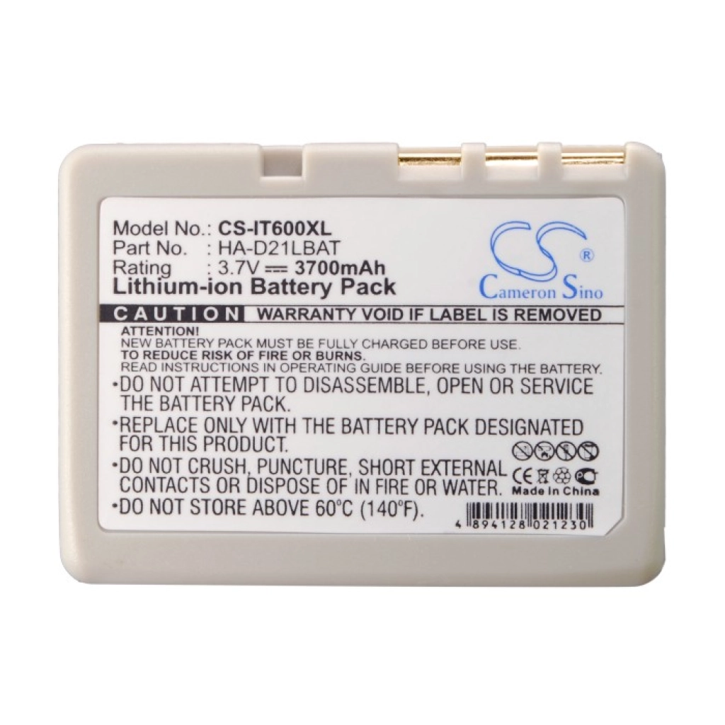 BarCode, Scanner Battery Casio IT-800RGC-65D