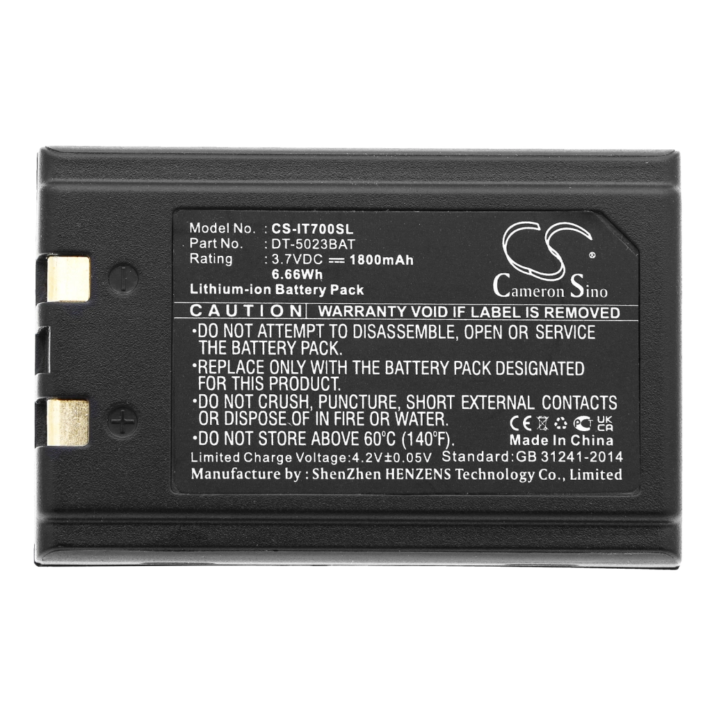 BarCode, Scanner Battery Symbol SPT1700
