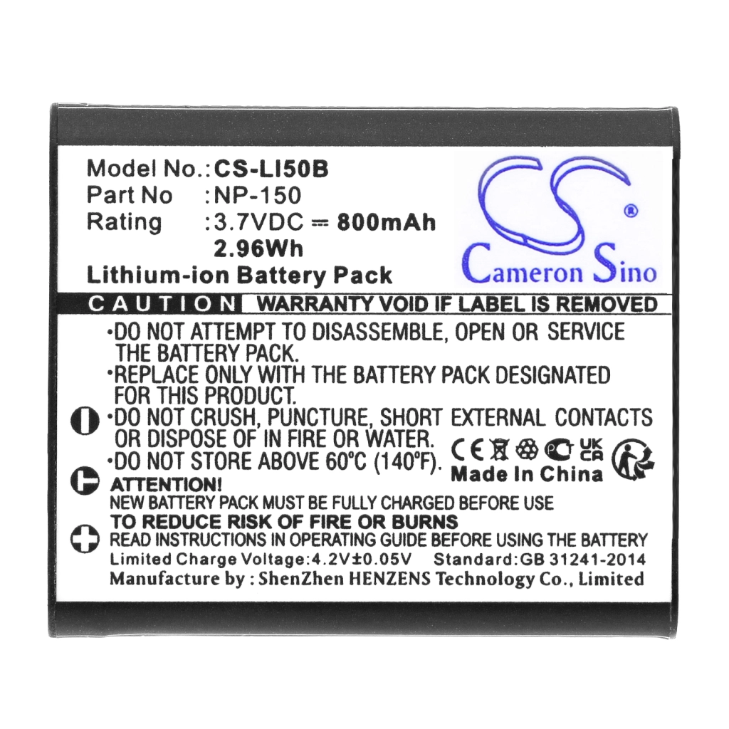Camera Battery PENTAX X70