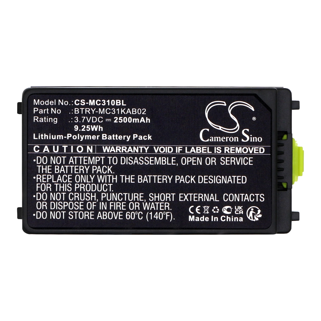BarCode, Scanner Battery Symbol MC3190