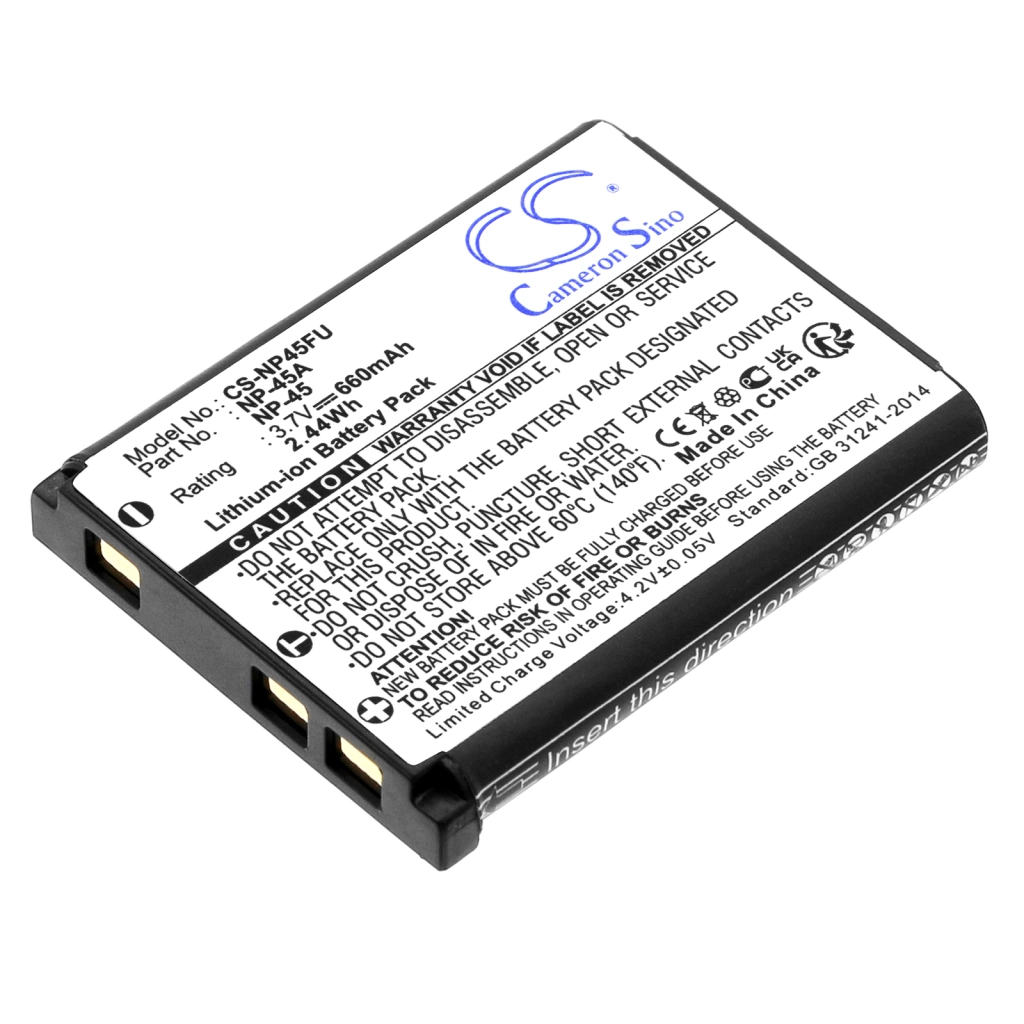 BarCode, Scanner Battery Praktica CS-NP45FU