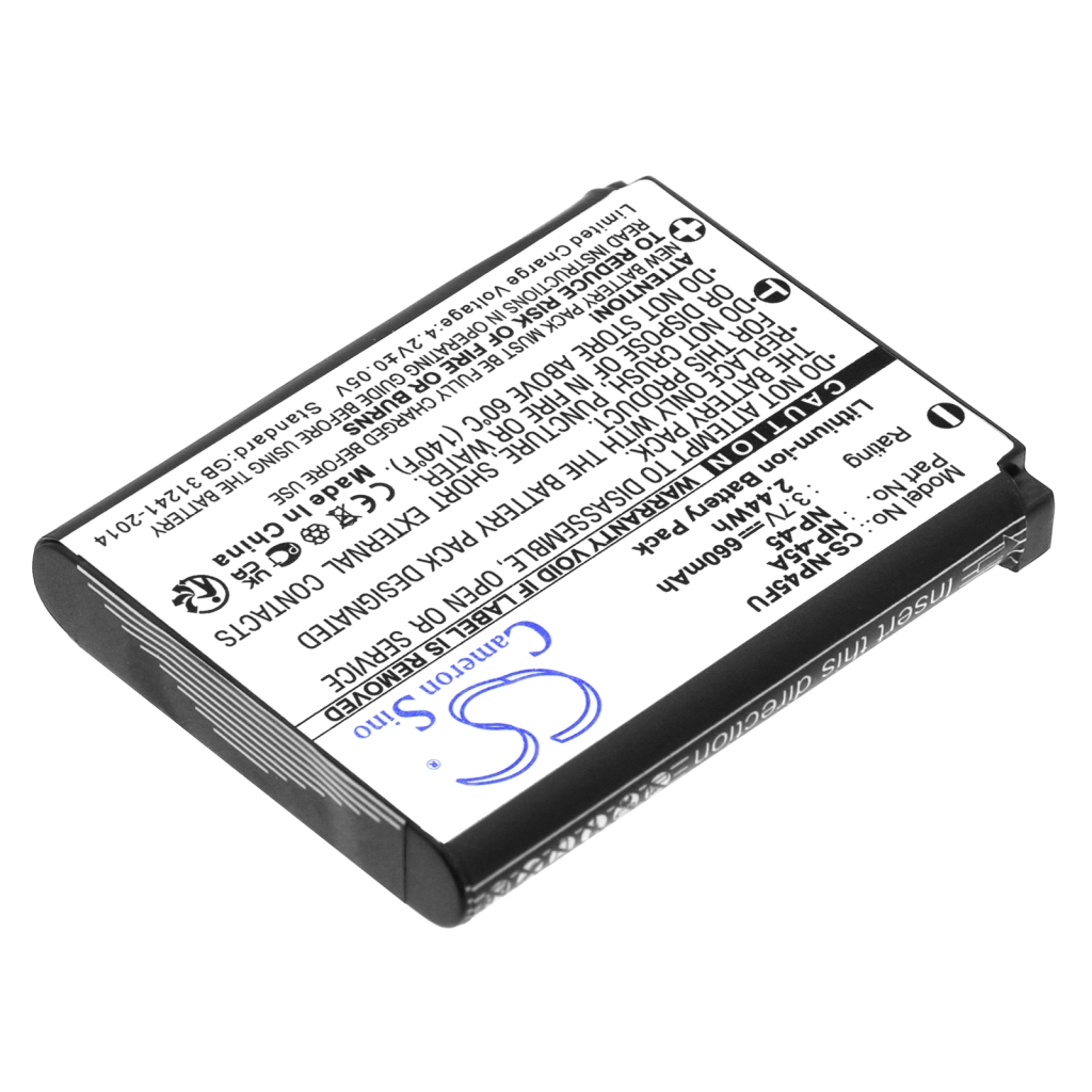 BarCode, Scanner Battery Praktica CS-NP45FU