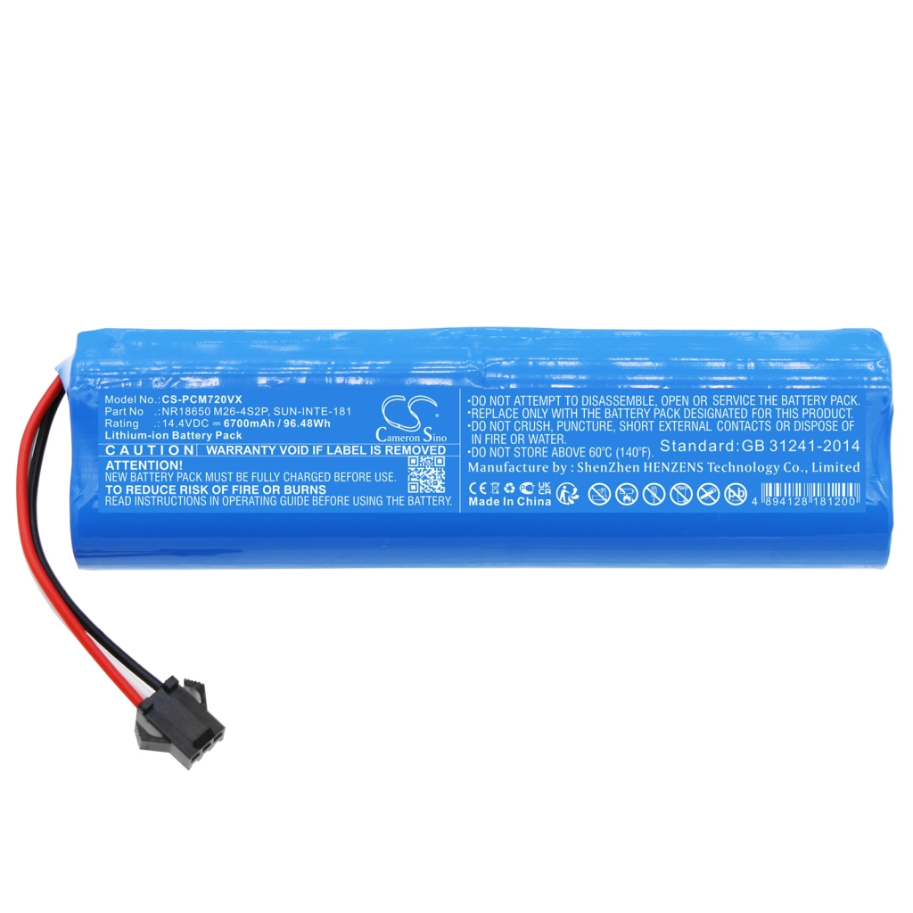 Battery Replaces CMICR18650F8M7-4S2P