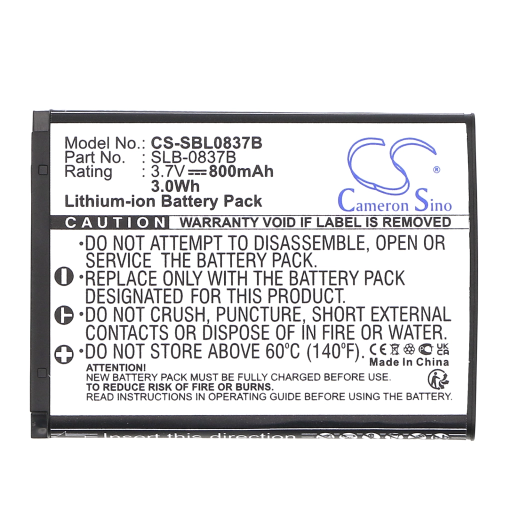 Camera Battery Samsung CS-SBL0837B