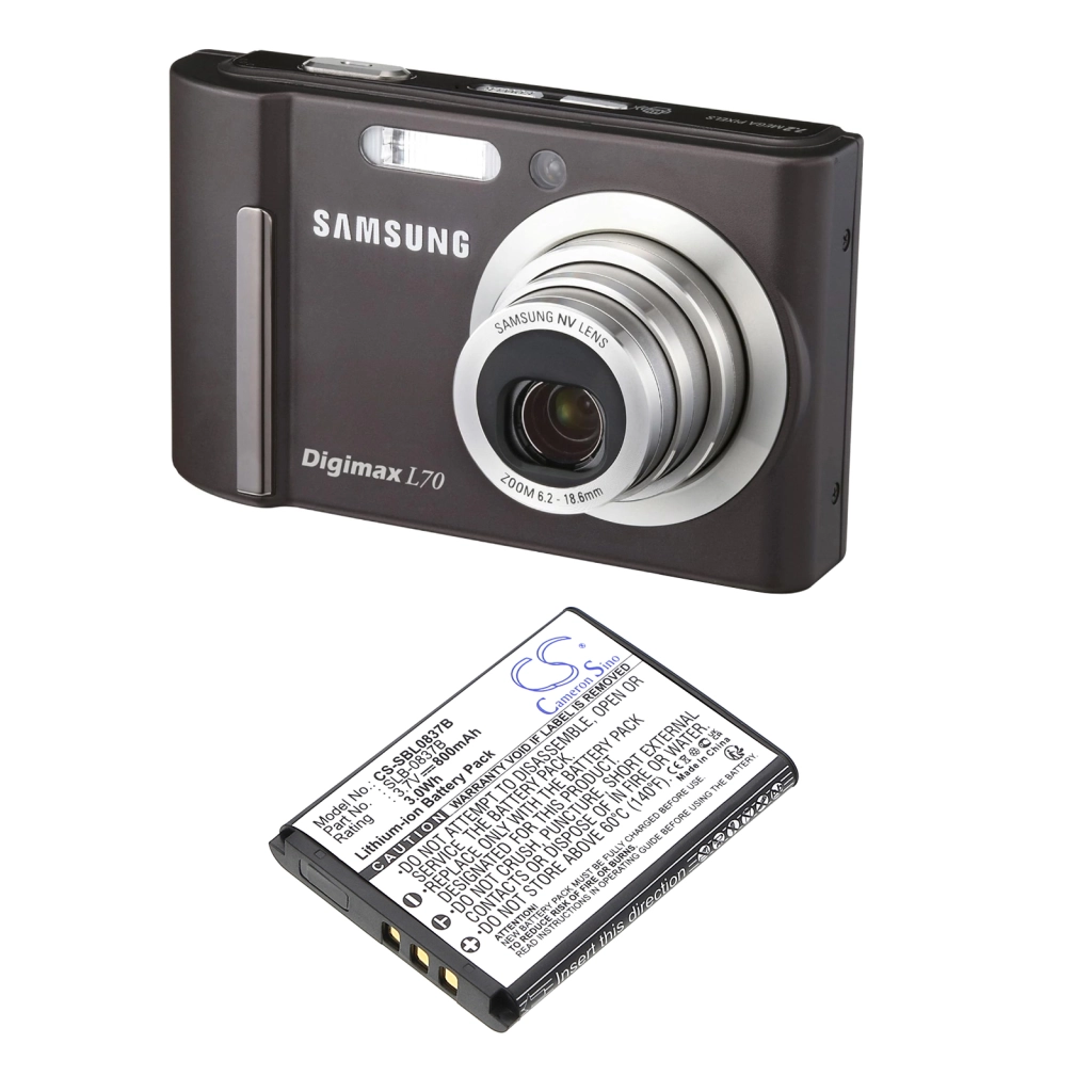 Camera Battery Samsung CS-SBL0837B