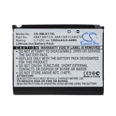Compatible battery replacement for Samsung AB813851CA,AB813851CABSTD