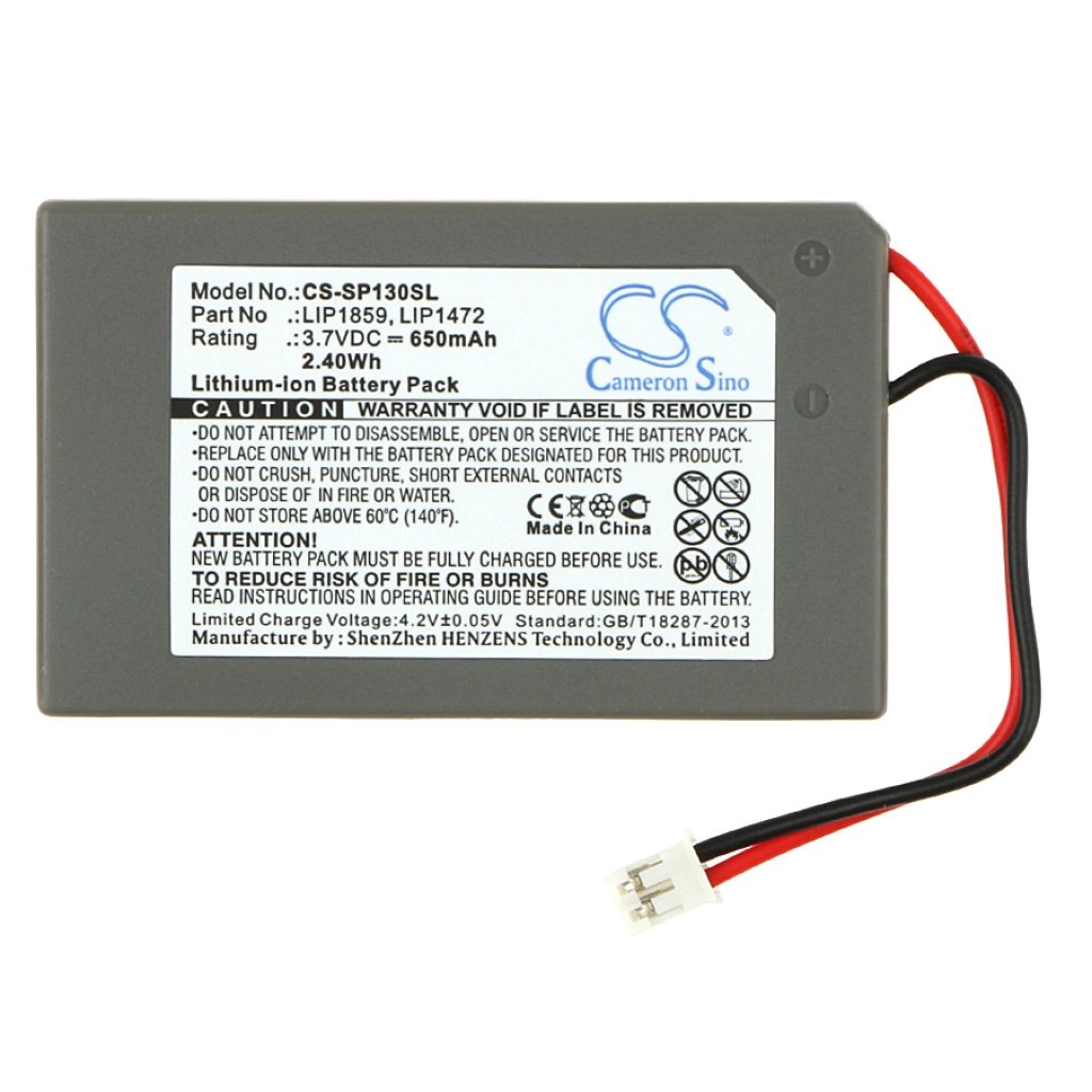 Game, PSP, NDS Battery Sony CS-SP130SL