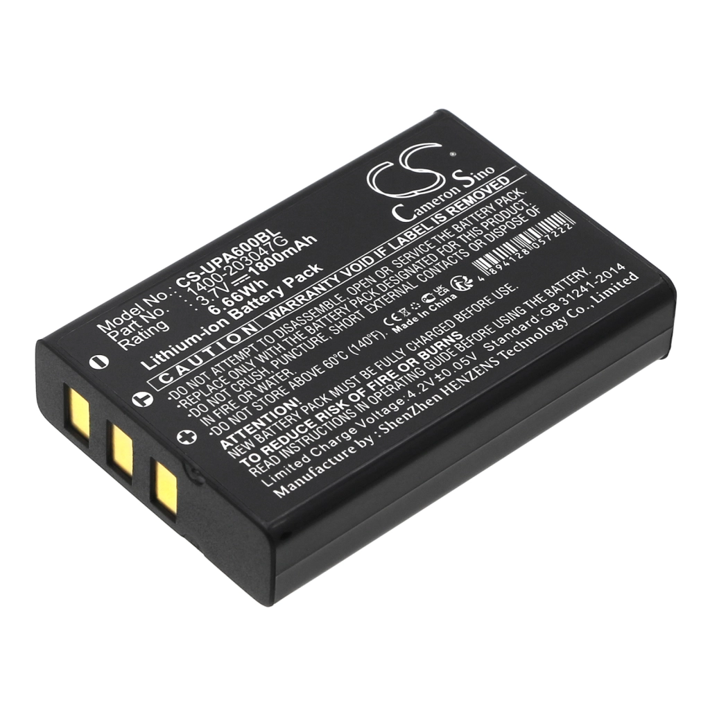BarCode, Scanner Battery Unitech PA600