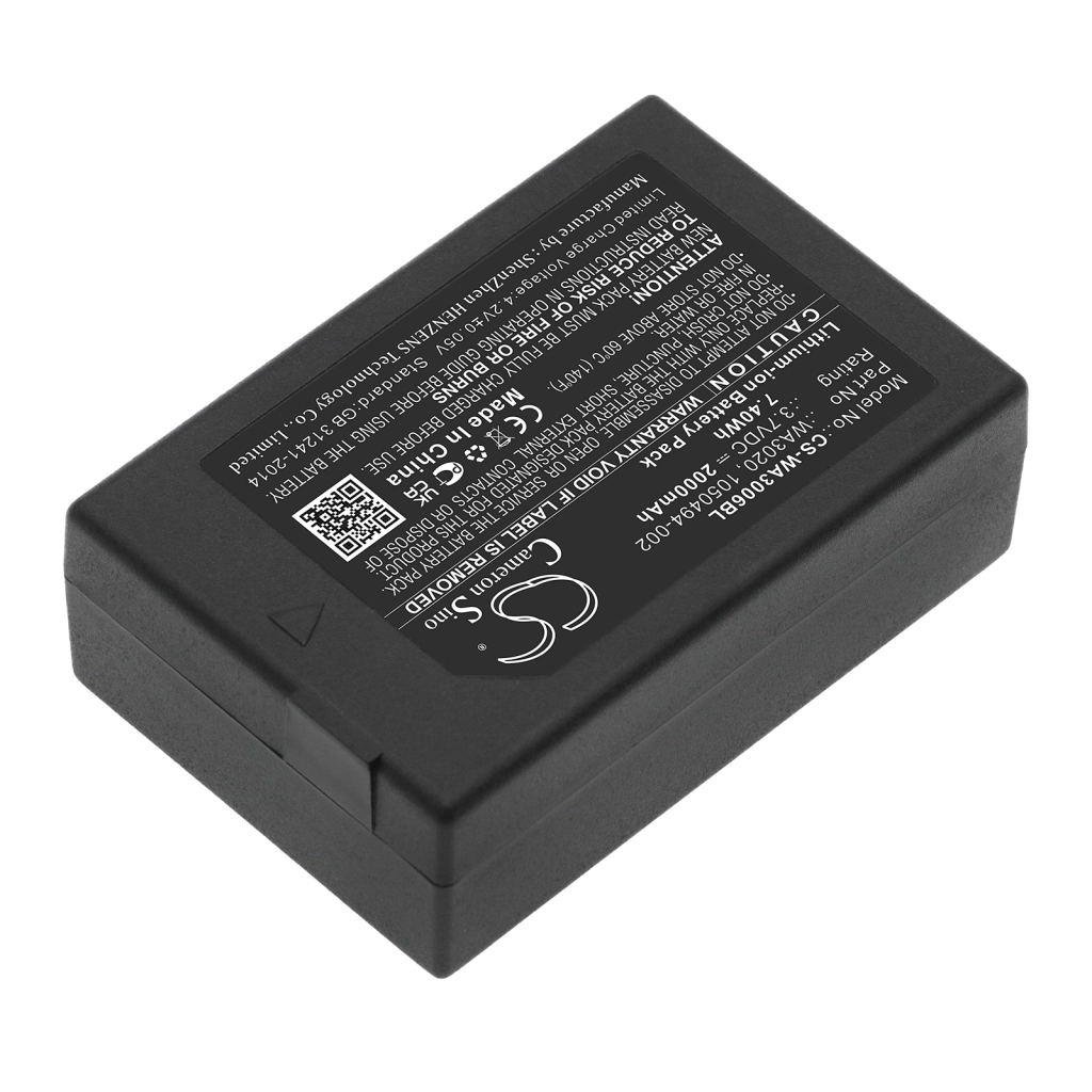 BarCode, Scanner Battery Pantone 7527C
