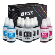 TCTK Ink Cartridges GI-490BK Pigment 2-pack Black compatible with Canon PIXMA G1400 G1410 G1411 G2400 G2410 G2411 G3400 G3410 G3411 G4400 G4410 G4411
