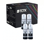 TCTK Ink Cartridges 70ml E-101BK 4-pack Black compatible with Epson EcoTank L14150 L4150 L4160 L4260 L4266 L6160 L6170 L6176 L6190 L6260 L6270 L6276 L6290