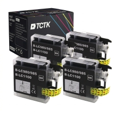 Kompatybilny zamiennik dla Brother LC-1100XL (LC1100XLBK),LC-980 (LC980BK),LC-985 (LC985BK)