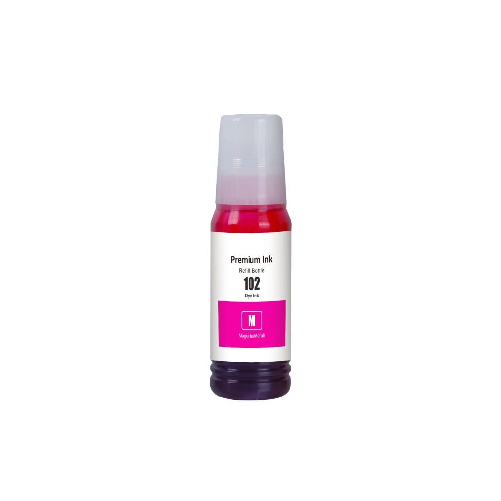 Kompatybilny zamiennik dla Kompatybilny z Epson 102 M / 70ml Tusz Magenta (Tusz do drukowania)