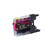 Kompatybilny z Brother LC12 / 12ml Tusz Magenta (Kartridże z tuszem)