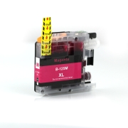 Kompatybilny z Brother LC125M / 15ml Tusz Magenta (Kartridże z tuszem)