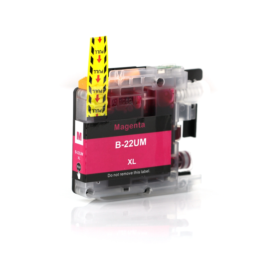 Kompatybilny z Brother B-LC22UXLM / 15ml Tusz Magenta (Kartridże z tuszem)