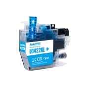 Kompatybilny z Brother LC422XLC / 19ml Tusz Cyjan (Kartridże z tuszem)