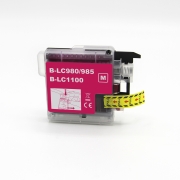 Kompatybilny z Brother LC980 / 12ml Tusz Magenta (Kartridże z tuszem)
