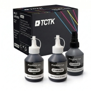 TCTK Ink Cartridges 100mlBT6000BK BT6000BK 2-pack Black Cyan compatible with Brother DCP-T300 DCP-T500W DCP-T700W MFC-T800W
