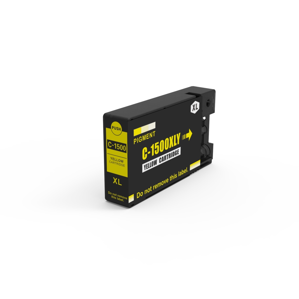 Kompatybilny z Canon PGI-1500XLY / 13ml Tusz Żółty (Kartridże z tuszem)