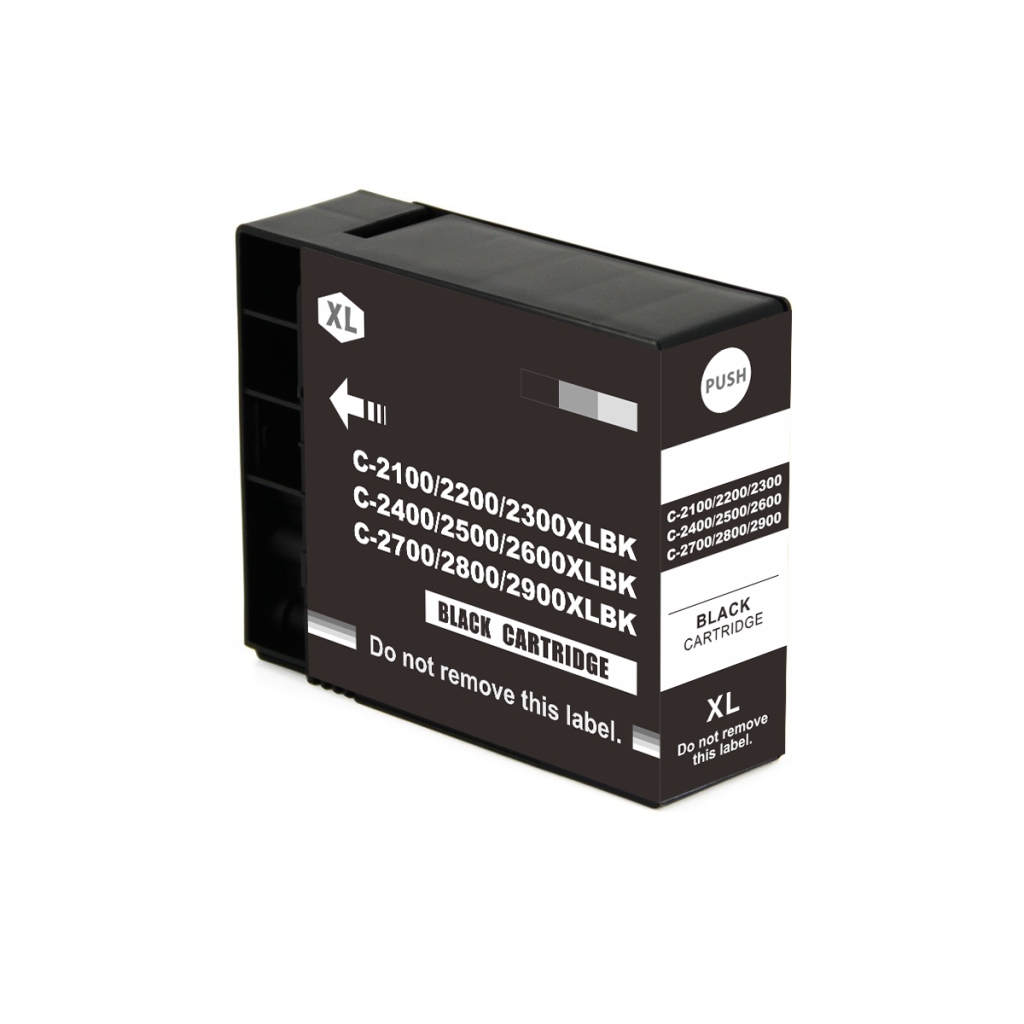 Kompatybilny z Canon PGI-2100 / 72ml Tusz Czarny (Kartridże z tuszem)