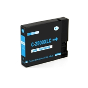 Kompatybilny z Canon PGI-2500XLC / 22ml Tusz Cyjan (Kartridże z tuszem)