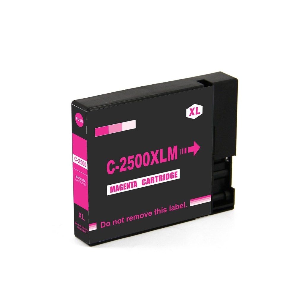 Kompatybilny z Canon PGI-2500XLM / 22ml Tusz Magenta (Kartridże z tuszem)