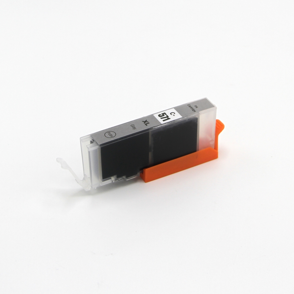 Kompatybilny z Canon CLI-571XLGY / 12ml Tusz Szary (Kartridże z tuszem)