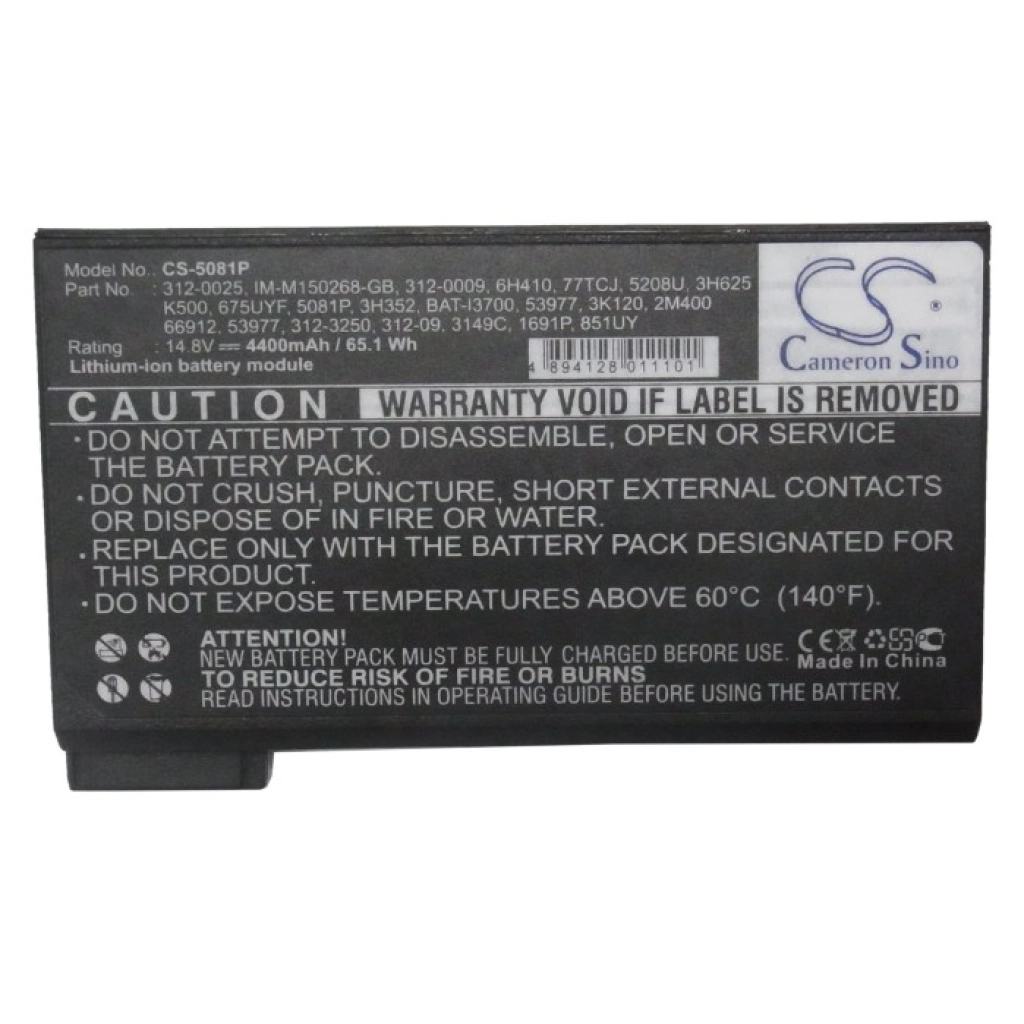 Bateria do notebooków DELL CS-5081P
