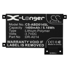 Compatible battery replacement for Amazon 170-1056-00,DR-A014,MC-354775,S2011-002-A,S2011-002-S