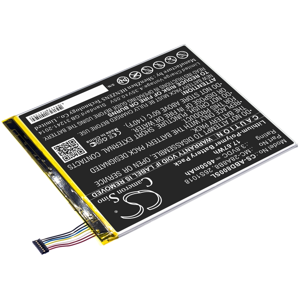 Baterie do tabletów Amazon CS-ABD800SL