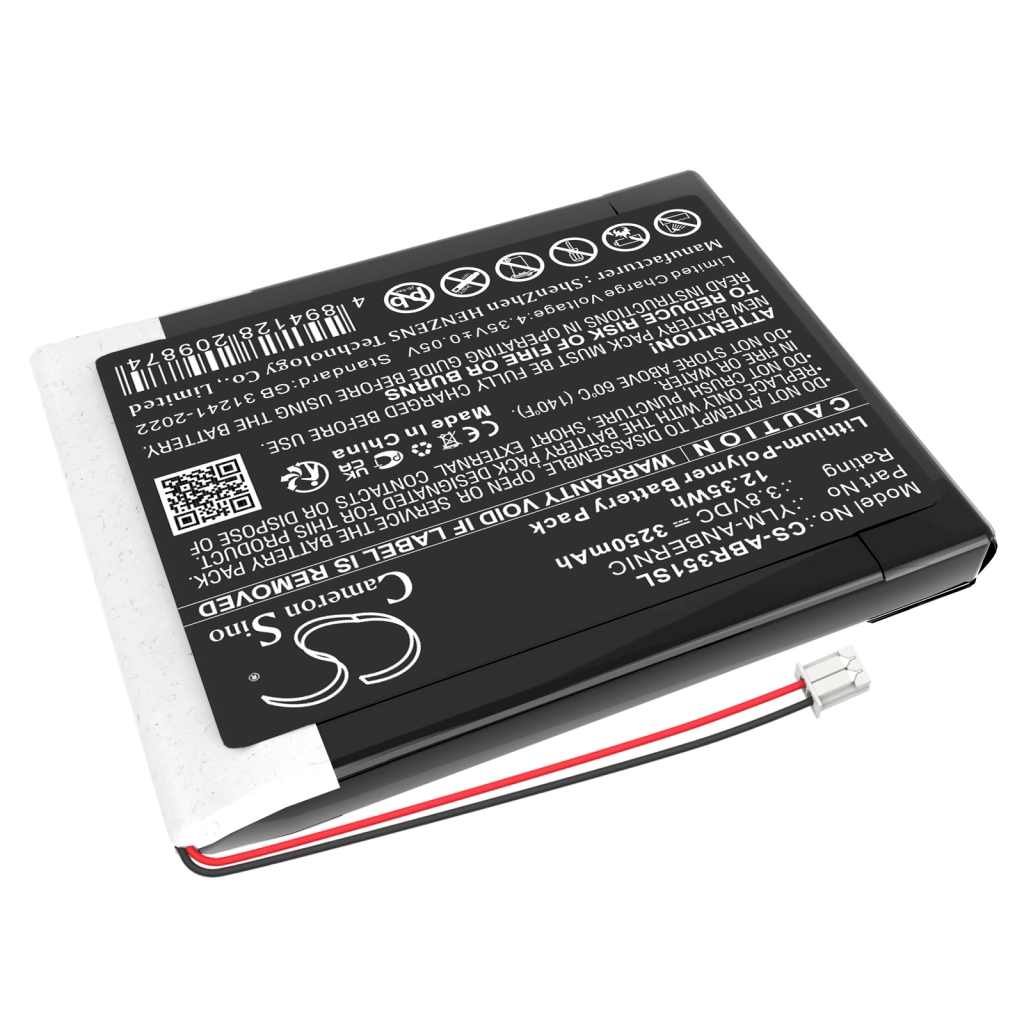 Game, PSP, NDS Battery Anbernic CS-ABR351SL