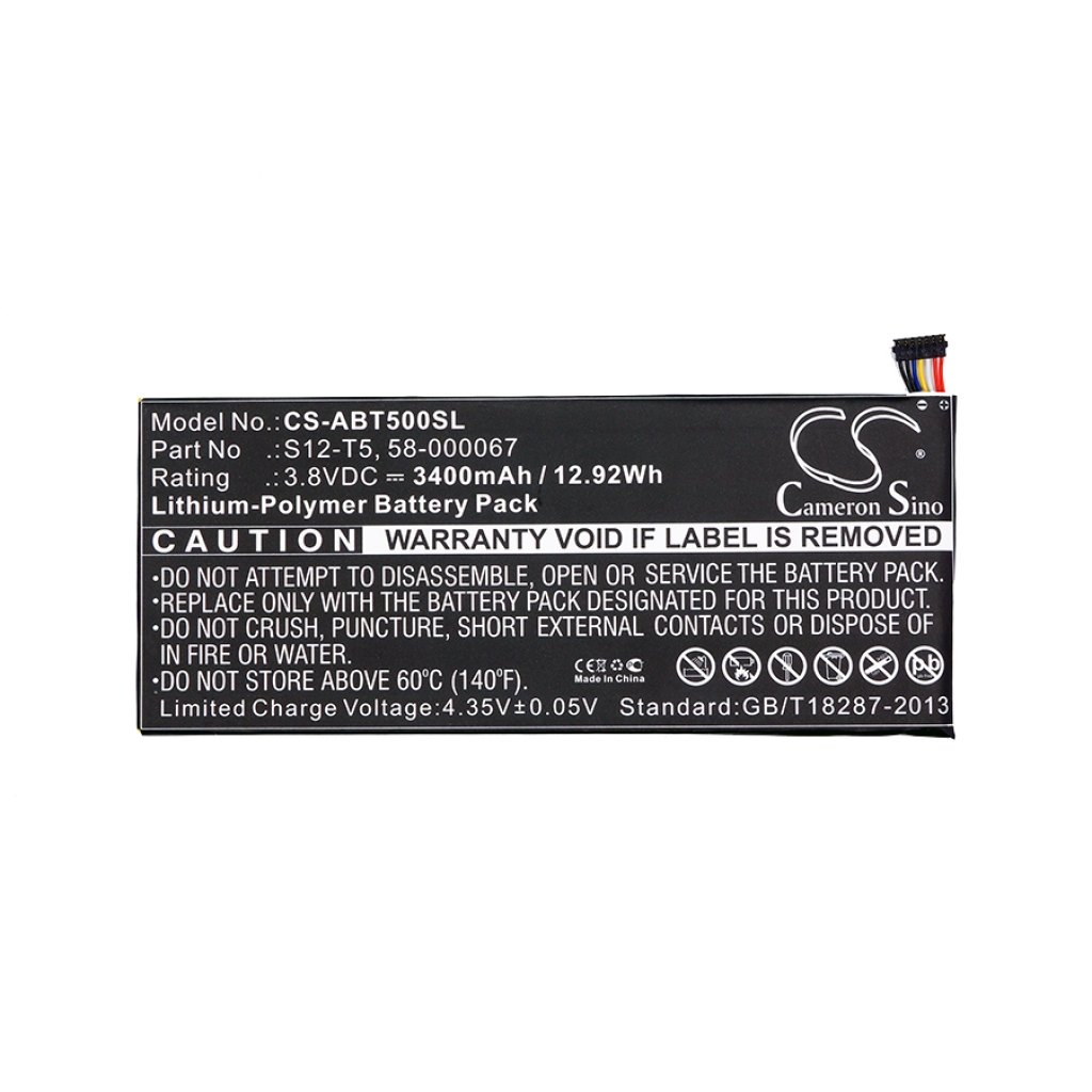Baterie do tabletów Amazon CS-ABT500SL