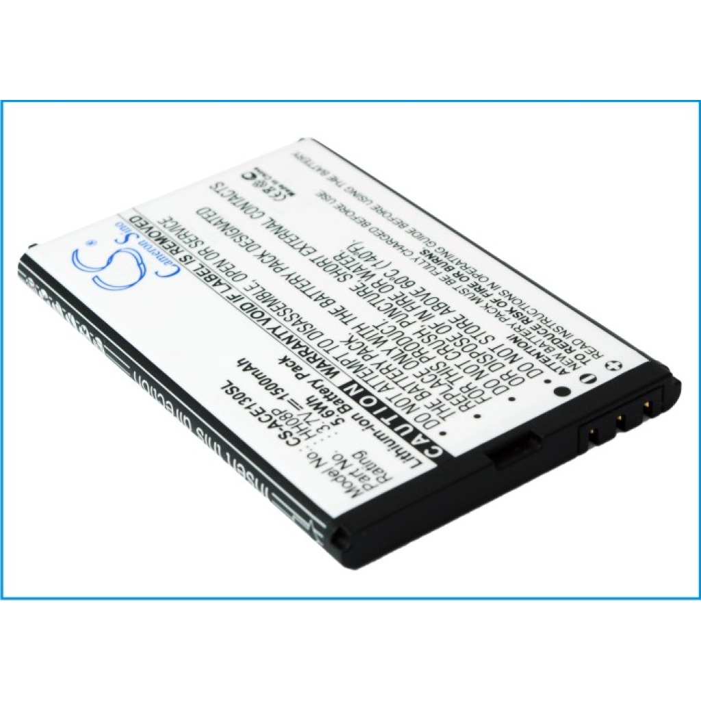 Baterie do telefonów komórkowych Acer CS-ACE130SL