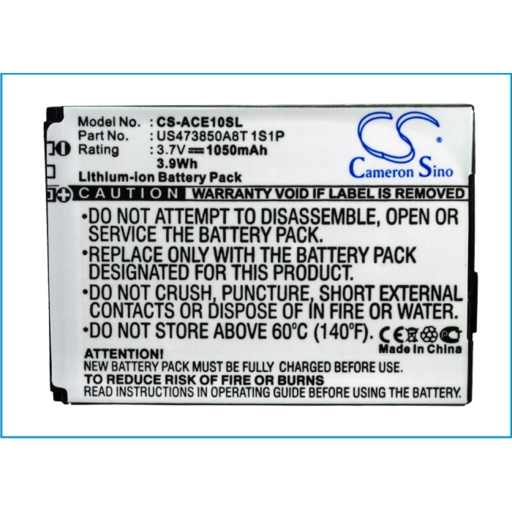 Mobile Phone Battery Acer E100