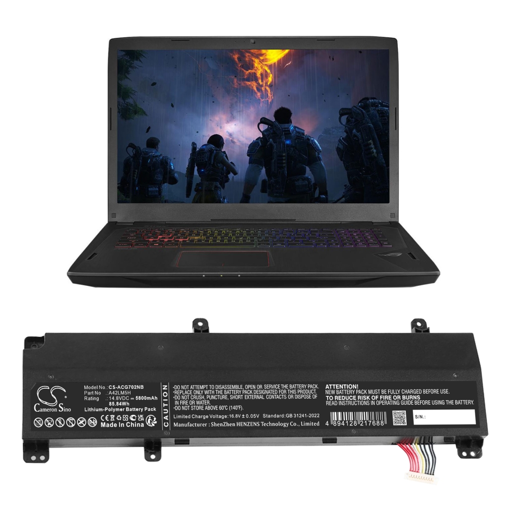Battery Replaces A42N1710