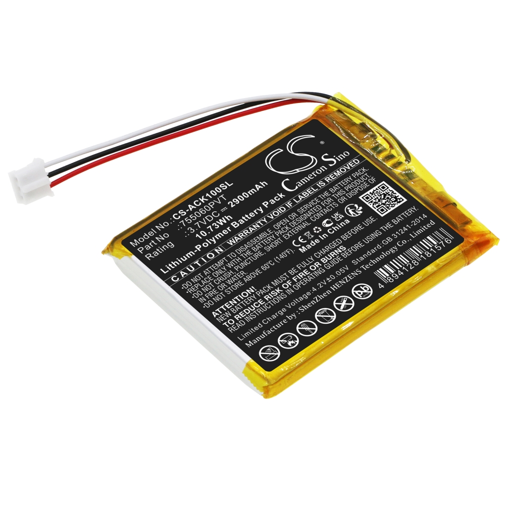 Baterie do sprzętu badawczego i pomiarowego Autokeysprotool CS-ACK100SL