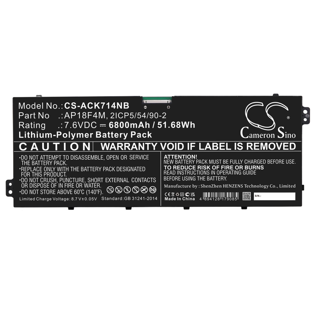 Bateria do notebooków Acer CS-ACK714NB